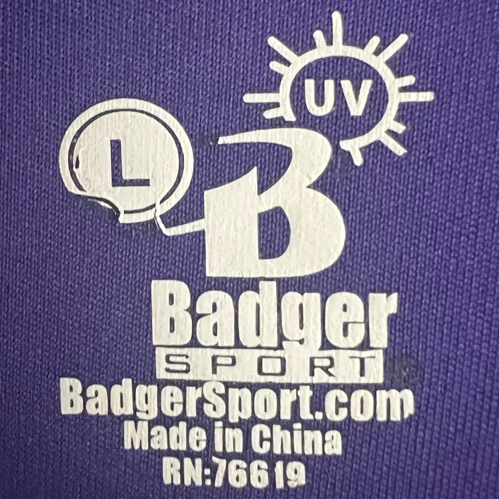 LSU Tigers Purple Long Sleeve Performance Shirt - Picture 6 of 9